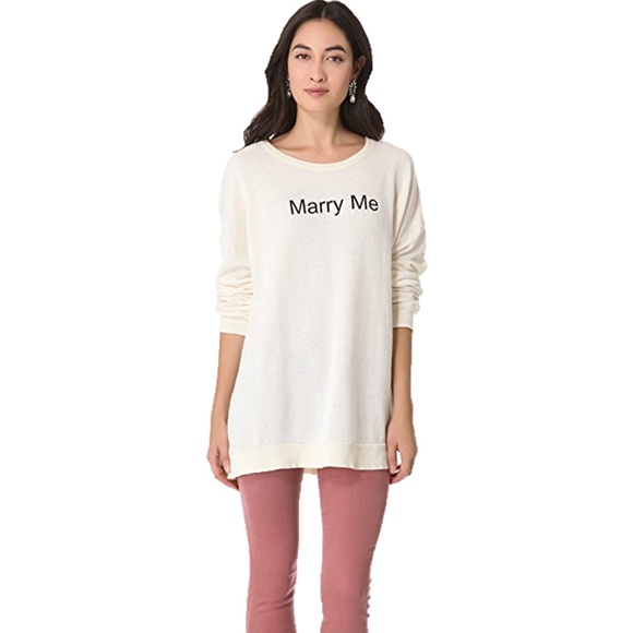 Wildfox Sweaters - Marry Me Juliet Sweatshirt